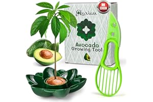 EKARIAN Avocado Growing Tool | Gift for Women | Grow Your Own Avocado Plant | Birthday Gift | Avocado Slicer | Present for Girlfriend | with Free Ebook