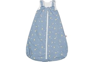 ERGObaby SLBSMSTELL25 - Sacco nanna invernale per neonati 56-62, in cotone, 0-6 mesi, tog 2.5, multicolore