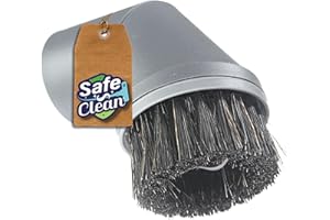 SAFE 'N CLEAN Brosse à meubles compatible avec tous les aspirateurs Miele C1, C2, C3, S8, S6, S5, S4, S2 et divers autres pièces de rechange, se range dans le compartiment à accessoires