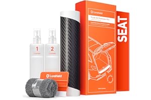 Luxshield Ladekantenschutz Folie für Seat Ateca 1 (I) KH7 I 2016-2024 - Stoßstangenschutz, Kratzschutz, Lackschutzfolie - Carbon Schwarz