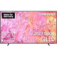 Samsung QLED 4K Q60C 65 Zoll Fernseher (GQ65Q60CAUXZG, Deutsches Modell), Quantum-Dot-Technologie, Quantum HDR, AirSlim Desig
