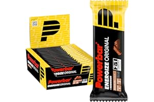 POWER BAR Powerbar - Energize Original - Chocolate - 15x55g - High Carb Energy Bar - Magnesium & Sodium