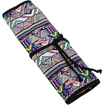 Pinselhalter Leinwand 22 Steckplätze - Rollbare Pinseltasche Für Künstler