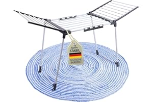 ‎COEMO Coemo Flügelwäschetrockner Schwarz mit Sockenhalter - Faltbarer Wäscheständer klein aus Stahl, 30 kg Belastung, Standtrockner platzsparend, Kleiderständer stabil - Camping Wäschetrockner zerlegt