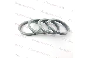 GREITAPIGU.LT Set 4 x Anelli di centraggio per cerchi 75,0 mm su 65,0 mm cerchioni in alluminio