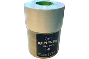 Renfrew Pro Assorted Tape Pack, 3 Clear Polyflex Shin/Sock Rolls, and 2 White Cloth Hockey Tape (5 Rolls Total)