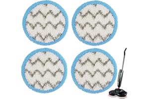 Sgizoku Cuscinetti di ricambio per pulitore a vapore Vileda Looper – Rivestimento in microfibra per Livington Steam Twister – 15,5 cm universale per Dyson/Hurricanes