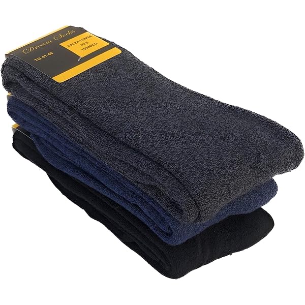 Calze Invernali Spesse Uomo Calze Termiche Invernali Polar Extreme Per Uomo – Super Calde E Spesse, In Acrilico, Taglie 10-13, Confezione Da 1 O 2 Paia Calze Per Inverno Taglia 10-13 - Foto 10