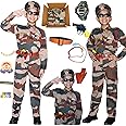 SCRIPTURE Fancy Dress Army costumes for kids |Indian Army, Police, BSF & Subhash Chandra Bose costumes for boys & girls fancy dress costumes for school function