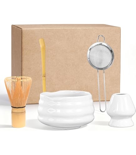 Teanagoo Matcha Klopper, 7-delige Matcha Set, Matcha Kit Voor Ceremonie