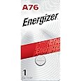 Energizer A76BP Battery; Manganese Dioxide; 1.5 V; 150 mAh to 0.9 V; 0.03; 0.457 in. (Dia.) A76 AD