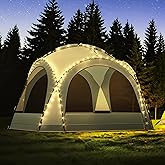 YITAHOME Event Dome Pavillon Partyzelt 3,5x3,5x2,3m Wasserdicht Camping Pavillon Zelte Gartenzelt Festzelt Gartenpavillon mit