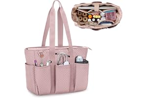 Fasrom Nurse Tote Bag for Work Nurses, Clinical Bag for Nursing School Students and Home Health Care Staff