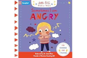 Sometimes I Am Angry: A flap and slide book to help young children manage their emotions (Campbell Little Big Feelings, 4)