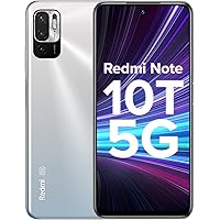 Redmi Note 10T 5G (Chromium Silver 4GB RAM, 64GB Storage) | Dual 5G | 90Hz Adaptive Refresh Rate | MediaTek Dimensity…