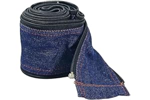 RIVERWELD Housse de protection pour câble de torche TIG - Style cowboy avec fermeture éclair - Longueur 3,7 mètres