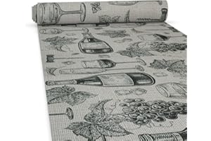 ‎ANRO ANRO Küchenteppich Küchenläufer Teppich Läufer Küche waschbar rutschfest Acapulco Abwaschbar 220 x 52cm