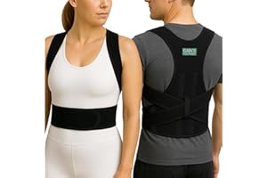Gaia's Footprint Posture Corrector - Improved Back Support for Men & Women Adjustable (XL)