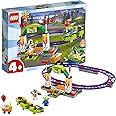 LEGO 10771 4+ Toy Story 4 Carnival Thrill Coaster with Buzz Lightyear and Alien Minifigures