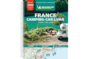 France - Camping Car & Van Atlas [Book cover may vary]