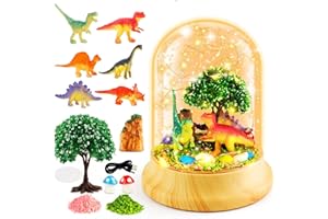 Aolieh DIY Kinder Nachtlicht Dinosaurier Geschenke für Kinder im Alter von 3-9, Kunsthandwerk Kit für Kinder, Diy Handmad Spielzeug für 3-10 Jahre alte Jungen, Xmas Stocking Fillers Kinder