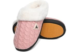 Mishansha Uomo Pantofole da Casa Donna Caldo Comode Antiscivolo Inverno Ciabatte, Gr.36-48 EU