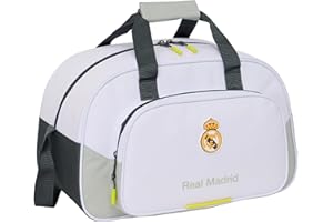 Safta REAL MADRID EQUIPACIÓN 25/26 - Bolsa de Deporte, Mochila, Ideal para Niños de Diferentes Edades, Cómoda y Versátil, Calidad y Resistencia, 40x23x24 cm