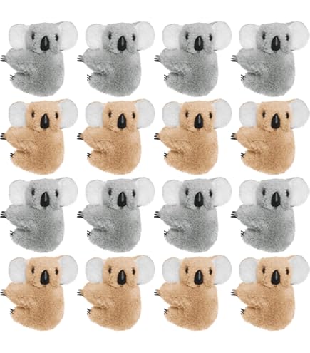TINYMILLS 24-Pack Koala Stackable Pencils - Multi-Point Push Pencils With Erasers For Party Favors & Classroom