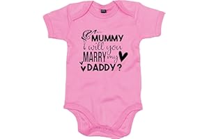 FunkyShirt Mummy Will You Marry My Daddy Babygrow