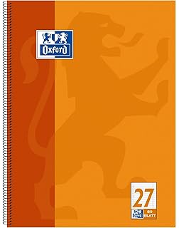Oxford School Spiral Bind Notebook, A4+, 80 Pages, Perforated