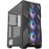 Cooler Master Masterbox Td500 Mesh Triple Argb Mid Tower Gaming Cabinet with Dual 360Mm Radiator Support and Crystalline Temp