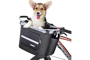 COFIT Cestino per Bici Staccabile, Cestino Multiuso per Biciclette per Animali Domestici, Shopping, Pendolari, Campeggio e Outdoor