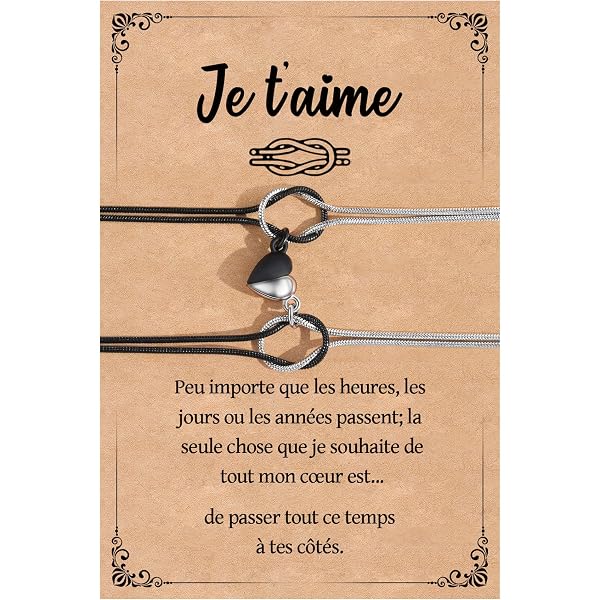 MANVEN Bracelet Couple Cadeau Couple Cadeau Saint Valentin Bracelet Amoureux pour Lui Elle Kabbalah Porte-bonheur Amulette Femmes Hommes Petit Ami Amie Fiançailles Noël Anniversaire Noir et Blanc MANVEN Bracelet Couple Cadeau Couple Cadeau Saint Valentin Bracelet Amoureux pour Lui Elle Kabbalah Porte-bonheur Amulette Femmes Hommes Petit Ami Amie Fiançailles Noël Anniversaire Noir et Blanc
