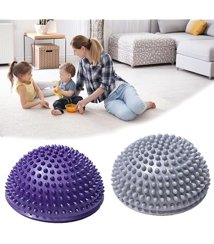 Balance Igelrücken Halbkugel – 16 Cm Durchmesser, Noppy Oder Spiky Oberfläche, 1er Oder 6er Set Für Gleichgewichtstraining