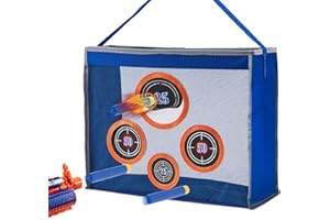 Toyer Foam Blasters - Borsa portatile per bersagli per esercitazioni, per pistole Nerf N-Strike Elite/Mega/Rival Series