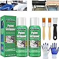 Rayhong Paint Stripper, Rayhong Efficient Paint Stripper, High Efficiency Paint Remover for Metal Surfaces, Strong Paint Remover for Wood, Metal, Masonry, Plaster, Tile (2Pcs)