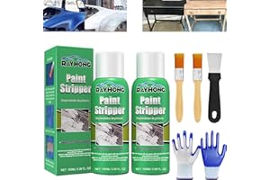 NNBWLMAEE Rayhong - Sverniciatore ad alta efficienza, per superfici metalliche, rimozione vernice ad alta efficienza, per legno, metallo, muratura, intonaco, piastrelle (2 pezzi)