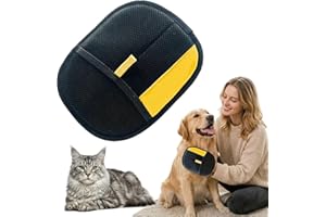 Le Comptoir Animalier FurFree - Gant Anti Poils Animaux Réutilisable et Écologique pour Nettoyer Canapé Vêtements et Toiletter Chat Chien (1 Gant)