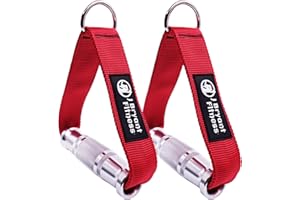 J Bryant - Maniglie da Palestra in Metallo per Attacco a Cavo, in Lega di Alluminio, Resistenti, Maniglie per Allenamento durevoli, per Fasce di Resistenza, puleggia LAT Pull Down System