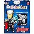 Skillmatics Marvel Stem Building Block Toy - Buildables Thor, Gifts for Ages 8 & Up, DIY Action Toy Figures & Collectibles,Multicolor