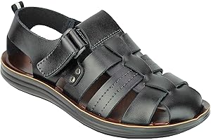 Xposed Mens Leather Cross Strap Sandals Jesus Style Summer Holiday Beach Walking Mules