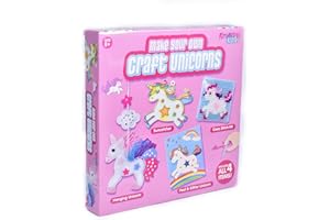 Kreative Kids TY1534 4 in 1 Unicorn Craft Set in Colour Box