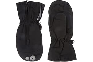 Color Kids Unisex Baby Mittens-W. Zipper Cold Weather Gloves