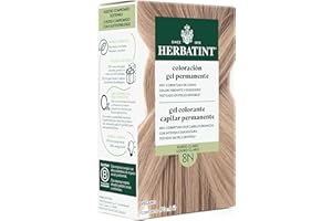 Herbatint Tinte Permanente para Cabello 8N Rubio Claro - 170 ml | Sin Amoníaco, 100% Cobertura de Canas | Dermatológicamente Probado, con 8 Extractos Naturales