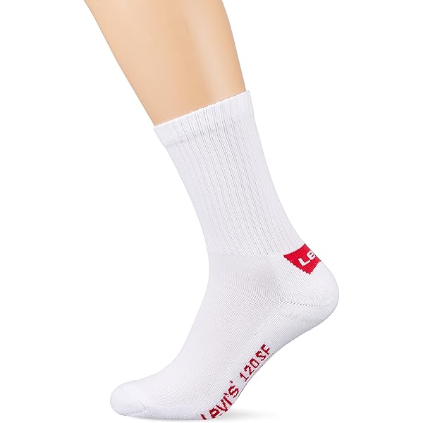Calze Levi's Sportswear | Pacco Da 2 | Unisex Adulto | Cotone Morbido Con Logo - Foto 9