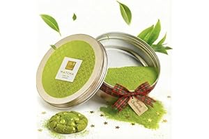 TEA UNIQŌ Matcha Pulver aus Grüntee, für Macha Latte, Eis, Bubble Tea oder Backen - Japanischer Matcha Tee 100% natürlich in wiederverschließbarer Dose