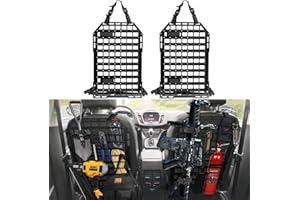 OEMASSIVE 2 Stück starre MOLLE-Panel für Fahrzeuge, Lagerung Rücksitz-LKW und taktische Rückenlehnen-Organizer, Auto-Organizer, Waffenregal, 54,1 x 36,1 cm