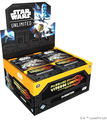 Boîte de 24 boosters - Étincelle de Rébellion - Star Wars