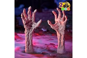 JOYIN Halloween Zombie Arm Stakes, Halloween Yard Ground-Breaker Stakes for Halloween Outdoor Yard Decorations