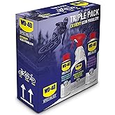 WD-40 Bike- Fahrradpflegeset 1x Kettenspray Allwetter 250ml + 1x Reiniger 500ml + 1x Kettenreiniger 500ml